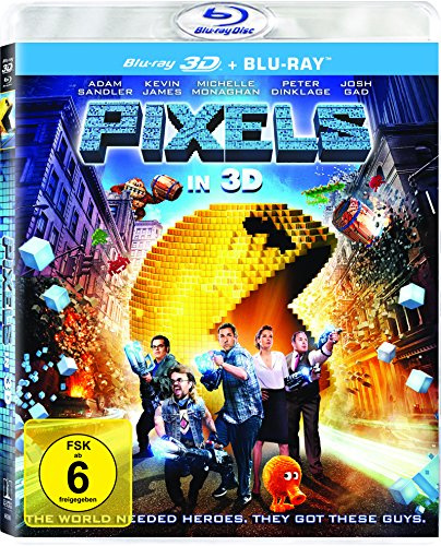 Pixels - 3D Version (2 Disc) [Blu-ray]