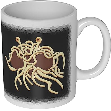 Flying Spaghetti Monster Becher