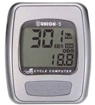 Union 5 Function Cycle Computer