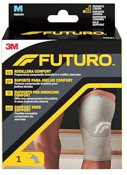 FUTURO Supporto per ginocchio comfort 76587, M, 36.8 - 43.2 cm