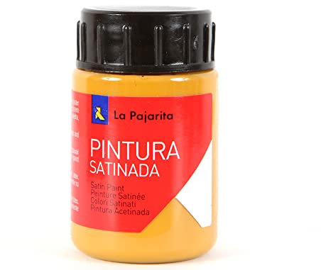 La Pajarita 116922 Pintura para Decoración y DIY, Satinada, 1, Naranja (Terracota)