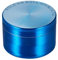 LIHAO Pollen Grinder Crusher für Spice,Kräuter,Gewürze,Herb,Kaffee 4-teiliges Set mit Pollen Scraper (Blau)
