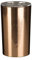 Premier Housewares 1601576 Shine Toothbrush Holder - Rose Gold, 7 x 7 x 12 cm