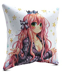 PICANOVA – Mirage 40x40cm – Premium Zierkissen Mit Füllung – Deko Für Wohn- Oder Kinderzimmer Mit Motivauswahl – Anime Kollektion Design Von Emperpep