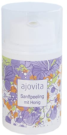 ajovita Sanftpeeling mit Honig, Peeling Naturkosmetik, sensible Haut, 50ml