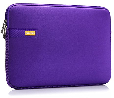 Wasserresistente Lycra Hülle für 11-11.6 Zoll MacBook Air/Ultrabook/Netbook/Tablette Laptop Schutzhülle Schutztasche Notebooktasche Lila