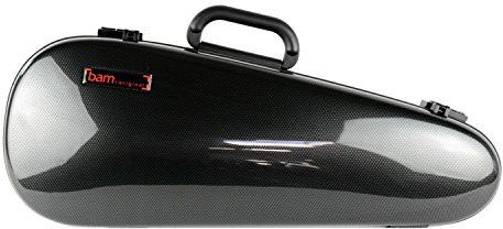 BAM Hichtech Violin, custodia design a cabina , colore: nero carbonio