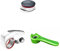 Zyliss Burger Press with Adjustable Thickness with 5 Way Bottle Opener and Acid Etched Rotary Fine-n-Coarse Drum Grater