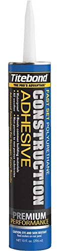 TITEBOND FAST SET POLYURETHANE CONSTRUCTION ADHESIVE 295 ml