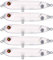 FREE FISHER Köderrohlinge, Crankbait-Rohlinge, Angelköder-Set, 20 Stück, 10,5 cm, 10,4 g, blanko, unlackiert, harte Köder, DIY-Kit