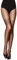 Merry Style Damen Strumpfhose gemustert Strapsstrümpfe Optik Overknee Muster 20 DEN GI1105 (Schwarz-1105, M)