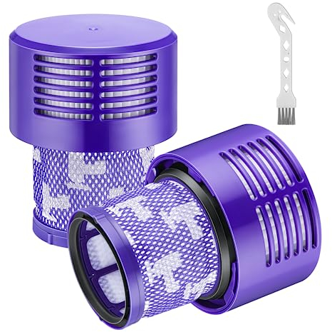 Filtri V10 per Dyson -JORAIR Dyson V10 SV12 Filtro di ricambio per Dyson V10 Cyclone Series, V10 Absolute, V10 Animal, V10 Total Clean, V10 Motorhead,SV12, confronta con la parte # 969082-01