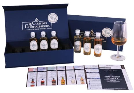 Coffret Dégustation Initiation Whisky 6 x 40ml - En Solo Ou En Duo - Coffret Cadeau Homme
