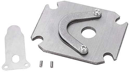 Air Compressor Valve Plate Metal Part Accessory Replacement Set Air Compressor Valve Plate Kit 3/8in 48x72mm 1P2.5P3P4P