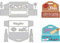 GLOBLELAND Lippenstift Geschenkbox Stanzformen, Metall Stanzform, Lippenstift Box Geschenkbox Für DIY Scrapbooking, Fotoalbum, Dekorative Prägung, Papierkarte, 5.3x3.1x0.03,(5) cm
