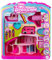 Barbie Maison de Rêve Mini-BarbieLand Coffret avec Une Maison de Rêve, 3 véhicules et 4 poupées de 3,8 cm, mobilier et Accessoires pour la Maison, Camping-Car, Bateau et Avion de Rêve Inclus, JDB86
