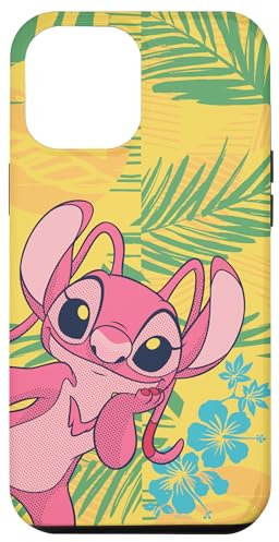 iPhone 12 Pro Max Disney Lilo & Stitch Angel Tropical Hawai’i Beach Vibes Case