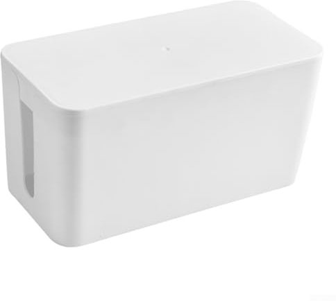 Große Kabelmanagementbox für TV und Computer, zum Organisieren und Verstecken von Kabeln (S)