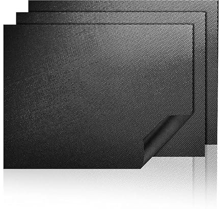 Oven Liners for Fan Assisted Ovens, 3 Pack 40x33 cm Oven Liners for Bottom of Oven, Universal Non Stick Protector Sheets, Baking Mats, Reusable Easy Cleaning, 15.75x13 in