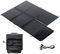 Panneau solaire pliable 120 W Chargeur solaire IP67 étanche et anti-poussière Efficacité de conversion à haut rendement 22% Chargeur portable Énergie solaire Panneau solaire Camping