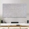 Solid Color TV Cover - Thick Cotton & Linen Dust Cover Cloth (Indoor, 70in, LCD/LED Screen Protection, Universal Fit, Bedroom/Living Room Decoration) - Color: Color23