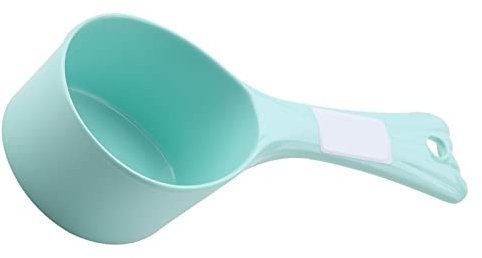 Hundefutter Scoop, Katzenfutter Scoop Hundefutter Messung Tasse Langgang Langgang Griff Hunde Katze Vogel Futter Fütterung Schöpfer Spülmaschine Sicher für Hund, Katze, Frettchenfutter, 6,7x2,8x1.6in