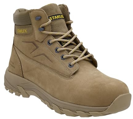 STANLEY Tradesman SB-P SRC Men's Leather, Steel Toe, Steel Plate, Safety Work Boot