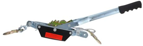 Uonlytech Manuelle Winde Im Ratschenstil Hochleistungs-kabelzieher Drahtspanner Mit 2 Haken Manueller Kraftzieher Zum Fällen Von Bäumen