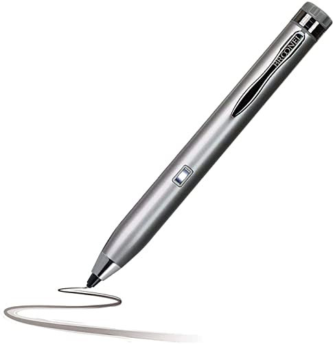 Broonel Silver Fine Point Digital Active Stylus Pen - Compatible With Samsung Galaxy Chromebook Go 11.6 Laptop