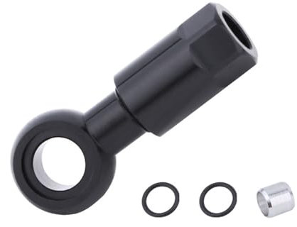 HOUSON Raccord hydraulique de vélo pour freins de VTT – Olive à 5 contours en aluminium 7075 anodisé, compatible avec SLX/XT/XTR (3,2 g)