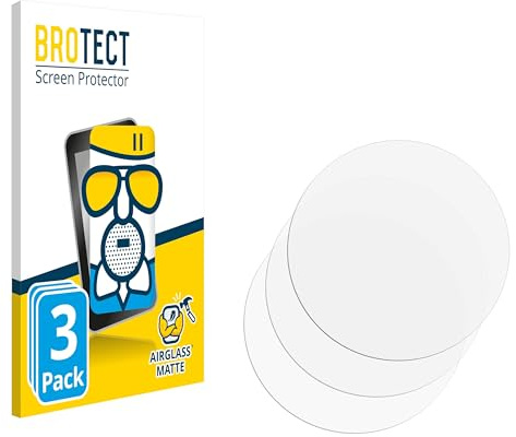 BROTECT Entspiegelungs Schutzglas für Casio Pro Trek PRW-61 (3 Stück) Schutzfolie Glas Matt [Extrem Kratzfest 9H, Anti-Reflex, Anti-Fingerprint]