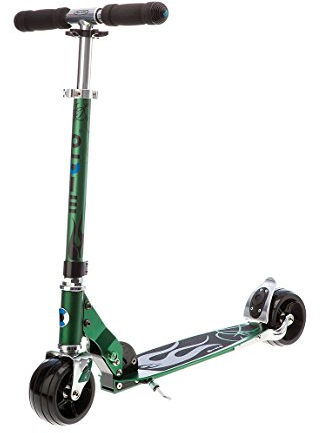 MICRO Kinderscooter Rocket klappbarer Tretroller mit extrabreiten Rollen