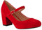 Womens Ladies MID Block Heel Mary Jane Office Work Formal Strap Dolly Shoes Size