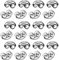 MY-BEAD Ohrringverschlüsse 20 Stück Ohrstecker Sterlingsilber 925 Silber Pousetten Ø 4.5mm Butterfly Verschlüsse Ohrringe Stecker basteln Ersatz DIY