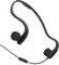 GZCRDZ Cuffie con Conduzione Ossea con Microfono Stereo Aperto Cuffie Sportive con Microfono Riduzione del Rumore (Nero)