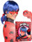 My Other Me Me- Ladybug Lady Bug Perücke, mehrfarbig (230142)