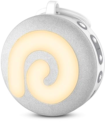 Dreamegg White Noise Machine, D11 Portable Sound Machine with Night Light for Baby Kids Adults, 21 Soothing Sounds Therapy for Sleeping Nursery Travel, USB Rechargeable Continuous or Timer Baby Gift