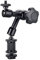 7 Friction Articulating Magic Arm, Adjustable Hot Shoe Mount, 1/4 Tripod Screw Adapter for DSLR Camera Rig, LCD Monitor, LED Light, Flash Light, Microphone, DJI Osmo