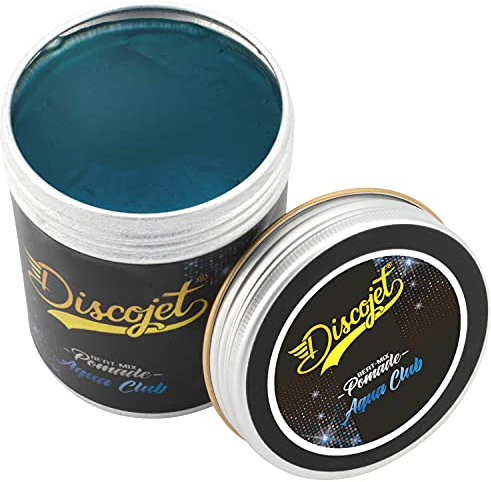 Discojet Aqua Club Pomade ✓ flexibler Halt ✓ wasserbasiert ✓ beschwert nicht Gelpomade, Gelwax Haare
