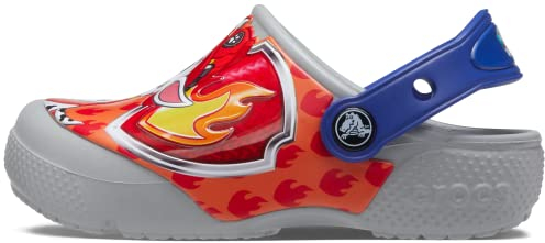 Crocs Unisex Kinder FL Paw Patrol Patch Clog T Clog, Light Grey, 22/23 EU