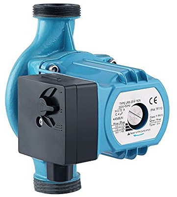 Pompe de puisard submersible Pompe de chaudière MUTE, 120W 3 vitesses chauffage central de la pompe à circulation d' eau chaude, isolant pour chauffage chaudière de chauffage central Pompe de transfe