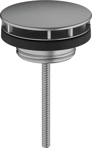 hansgrohe Ablaufventil, nicht-verschließbar, Brushed Black Chrome