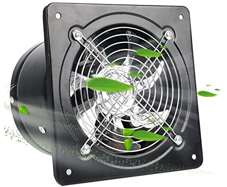 CJHZQYY Abluftventilator Rohrventilator ø 200mm 8 inch Leise, Wandventilator Lüfter Abluft Badlüfter, Badlüfter Industrielüfter Rohrlüfter Axiallüfter Ventilator Deckenabluftventilator