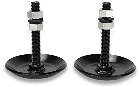 EBTOOLS Schneepflug-Gleitschuhe, Metall, 2 Stück, Schneepflugblätter, Stahl, 2873423, Ersatz für Polaris ATV UTV Pflug-Gleitschuhe