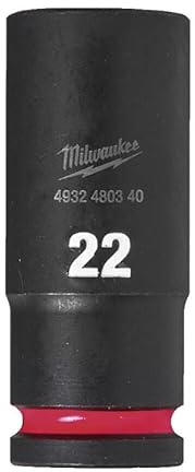 MILWAUKEE Kraft-Stecknuss 4932480340 31.3mm Chrom-Molybdänstahl