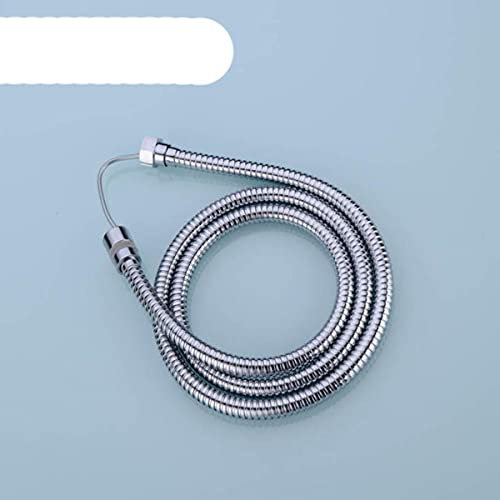 Tuyau de Douche Haute Pression 150 cm en Acier Inoxydable Tube de Douche Flexible doré pour Salle de Bain - Bronze cuivré (Chrome)