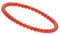 Unique Gems Perlenarmband Edelstein Damen Armband rote Agate Ø 4mm Chakra Perlen Buddha Schutzarmband