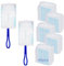 40 Pièces Recharges Plumeau, Kit de Dépoussiérage Duster Kit Attrape-Poussière Plumeau Poussière Recharges de Plumeaux, avec 2 Poignées Duster pour Entretien Maison Le Bureau
