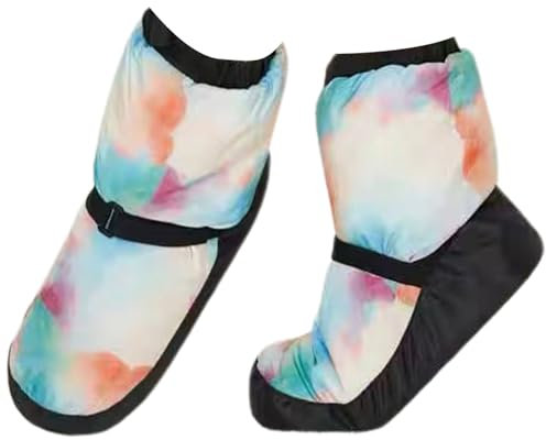 Silanflower Caldi stivali da danza classica, stivali da danza per riscaldamento per danza per adulti, scarpe calde con stivali da danza classica, scarpe da allenamento per riscaldamento