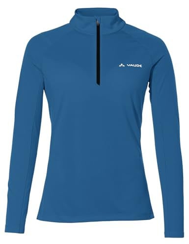 Vaude Larice Light Shirt II für Damen– Schnelltrocknendes Langarm Funktionsshirt, Atmungsaktives Sportshirt aus recyceltem Material mit Stretch – Ideal für Skitouren & MTB